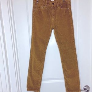 Crewcuts mustard cords